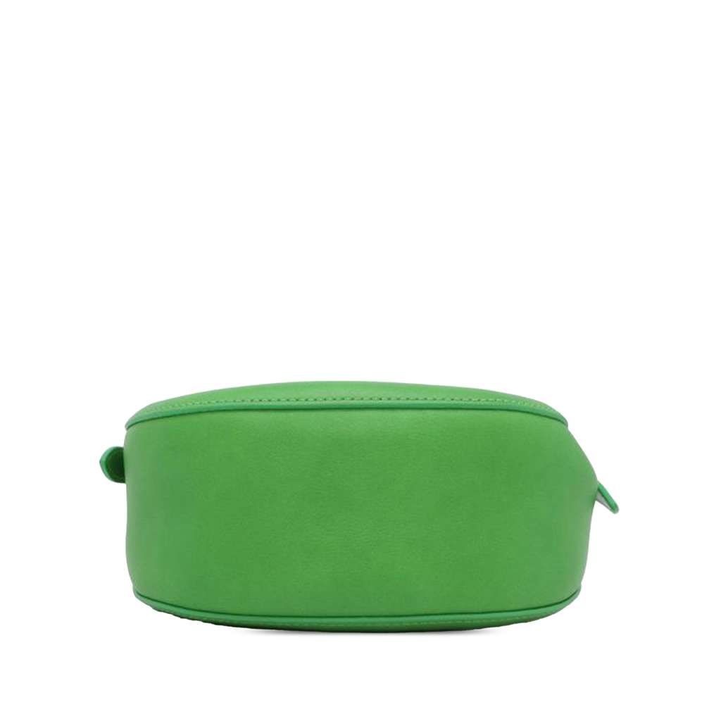Chloé Small Leather Kiss Satchel Green Leather Good condition - Inside View