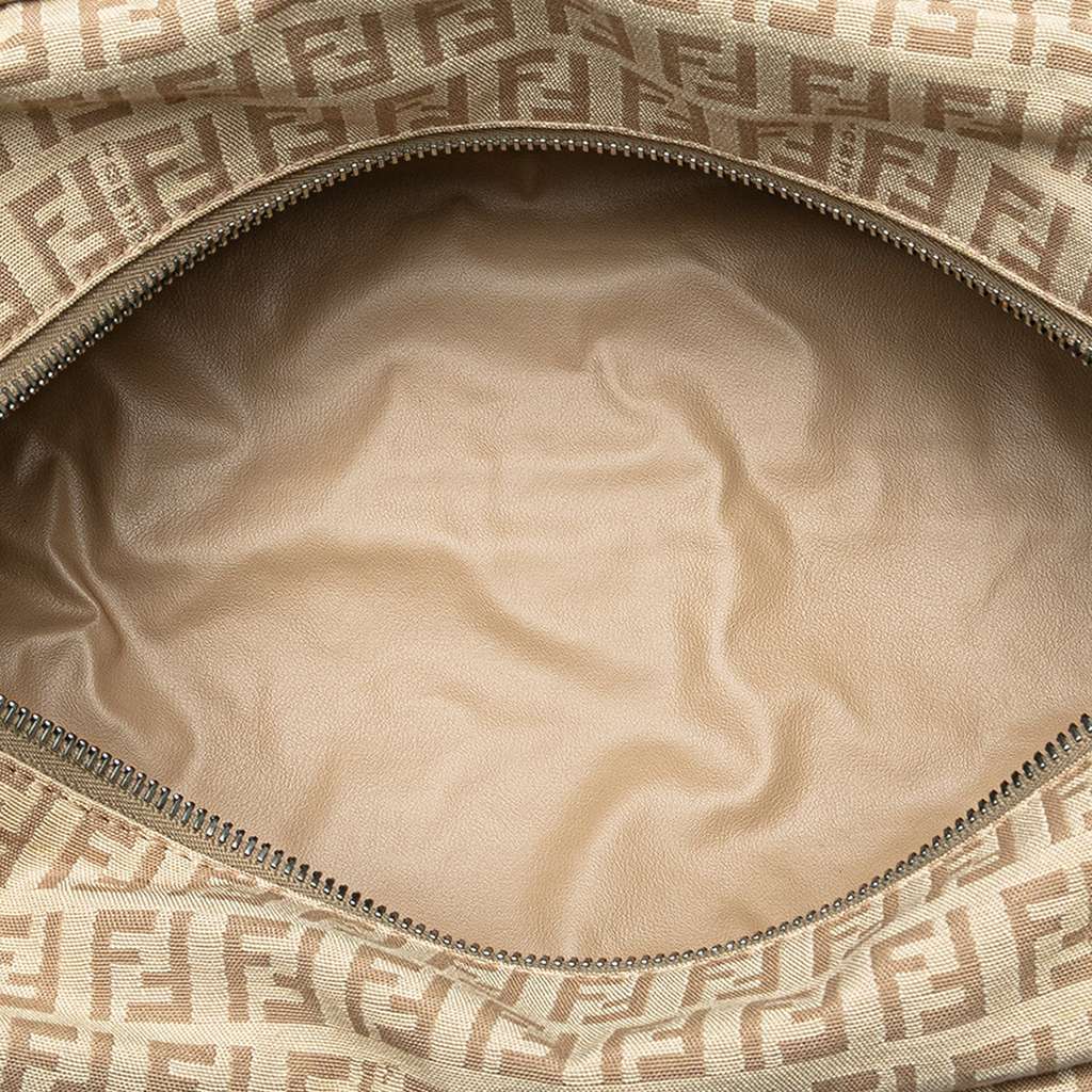 Fendi Zucchino Canvas Pouch Black Canvas Very good - Model View