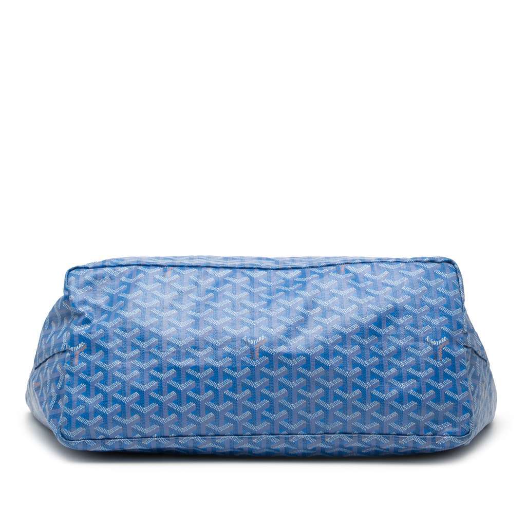 Goyard Goyardine Saint Louis GM Blue Canvas Good - Inside View