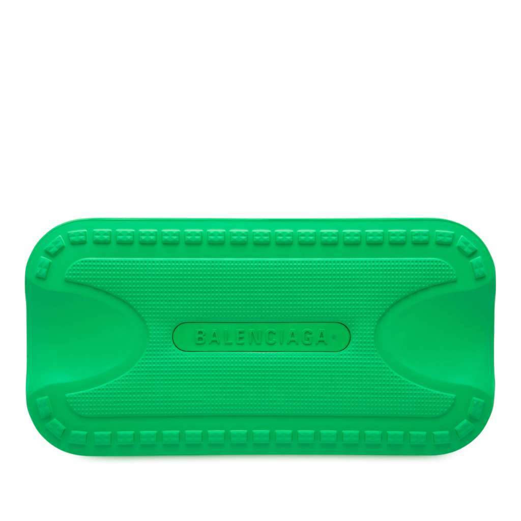 Balenciaga Crocs Large Rubber Tote Green Good condition - Inside View