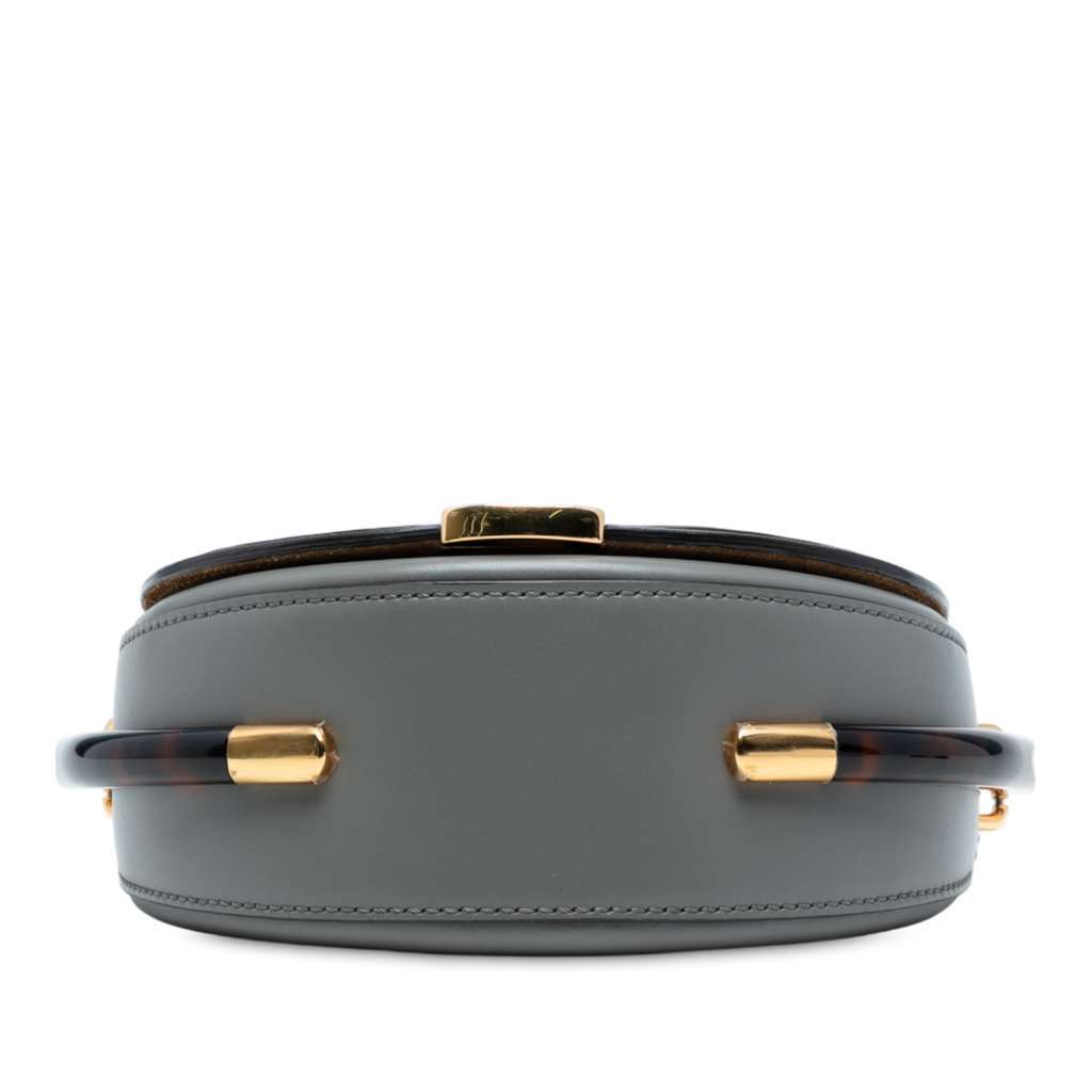 Fendi Leather Moonlight Crossbody Grey Leather Very good - Inside View