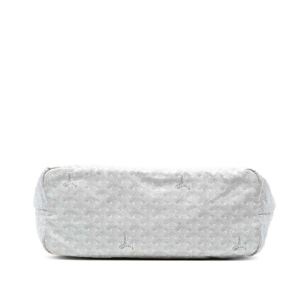 Goyard Goyardine Saint Louis PM White Canvas Very good condition - Inside View