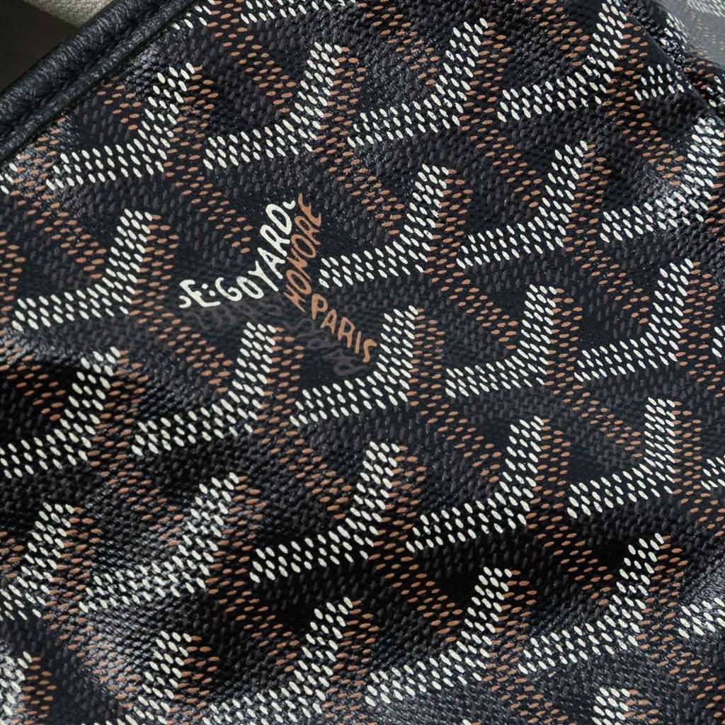 Goyard Goyardine Saint Louis GM Black Canvas Very good condition - Box View