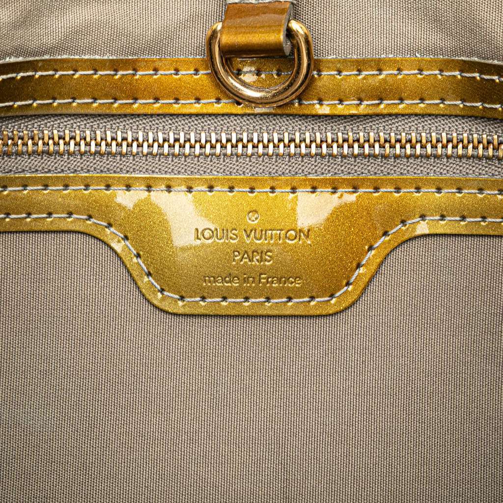 Louis Vuitton Monogram Vernis Wilshire PM Gold Leather Good - Box View