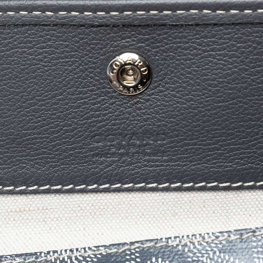 Goyard Goyardine Saint Louis PM Grey Canvas Very good condition - Box View