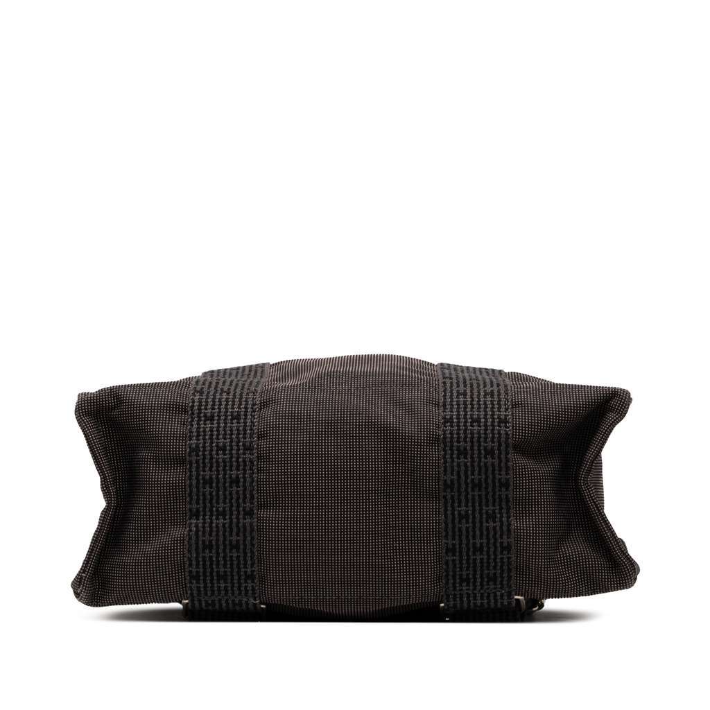 Hermès Canvas Herline Backpack MM Grey Canvas Good condition - Inside View