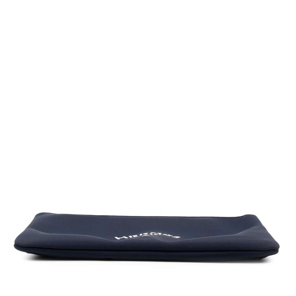 Hermès Medium Polyamide and Elastane Neobain Case Blue Cotton Good condition - Inside View
