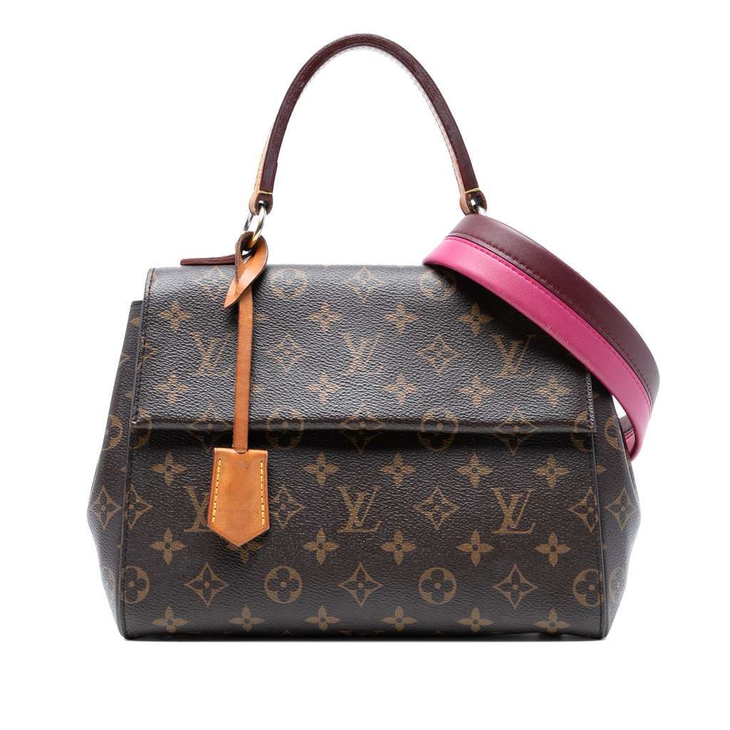 Louis Vuitton Monogram Cluny BB Brown Good - Front View