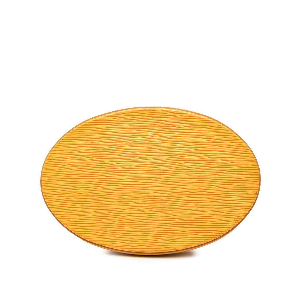 Louis Vuitton Epi Cluny Yellow Leather Good - Inside View