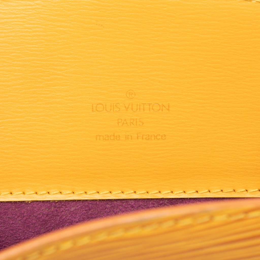 Louis Vuitton Epi Cluny Yellow Leather Good - Box View