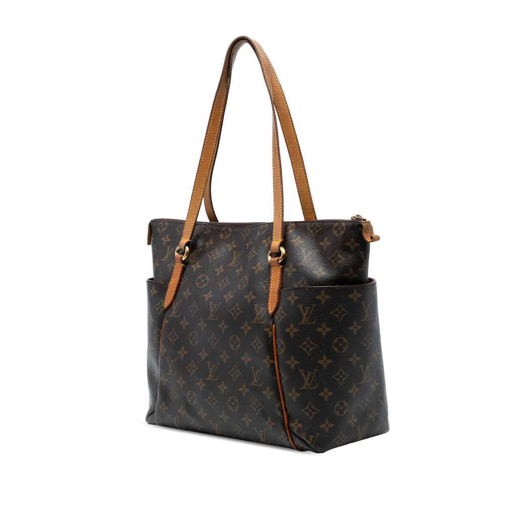 Louis Vuitton Monogram Totally MM Brown Good - Back View