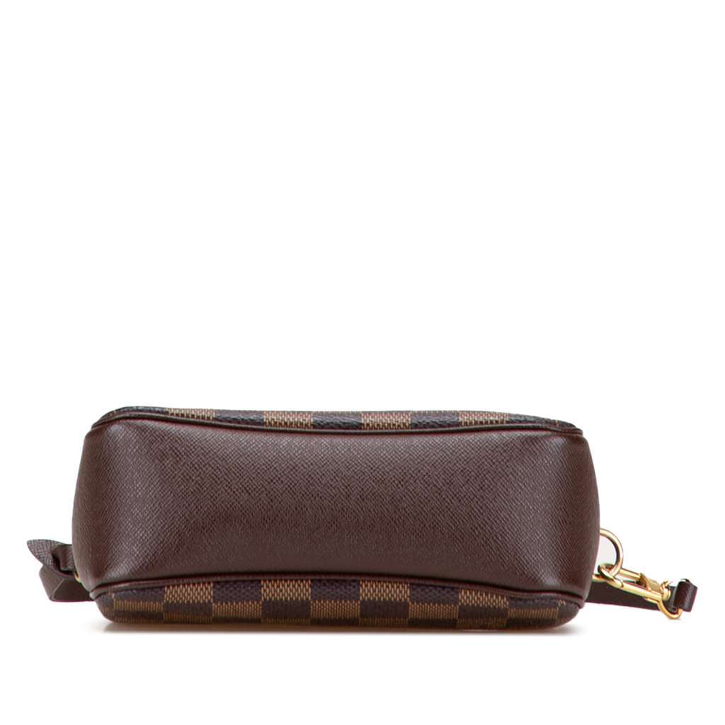 Louis Vuitton Damier Ebene Trousse Pochette Brown Canvas Very good - Inside View