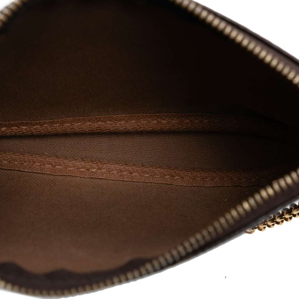 Louis Vuitton Monogram Affiche Mini Pochette Accessoires Brown Very good condition - Model View