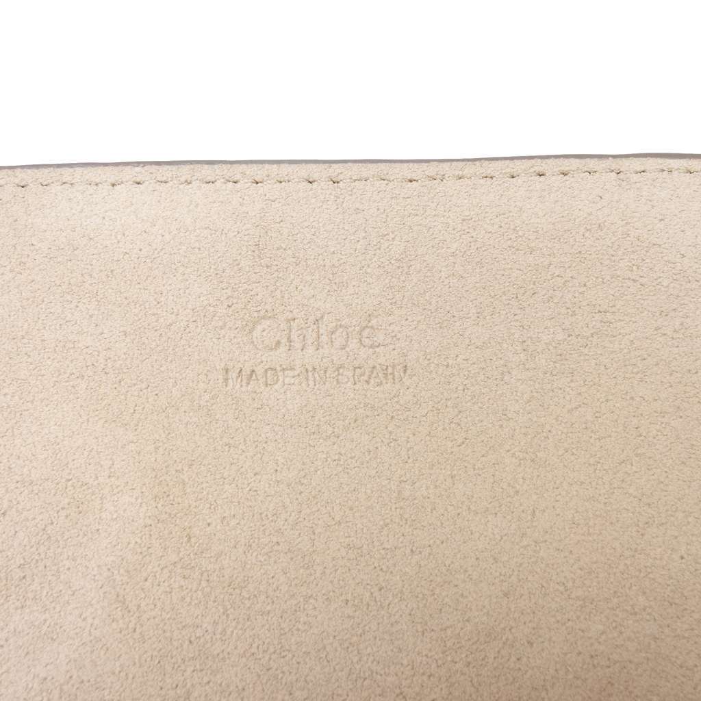Chloé Small Suede and Calfskin Faye Crossbody Pink Leather Good condition - Box View