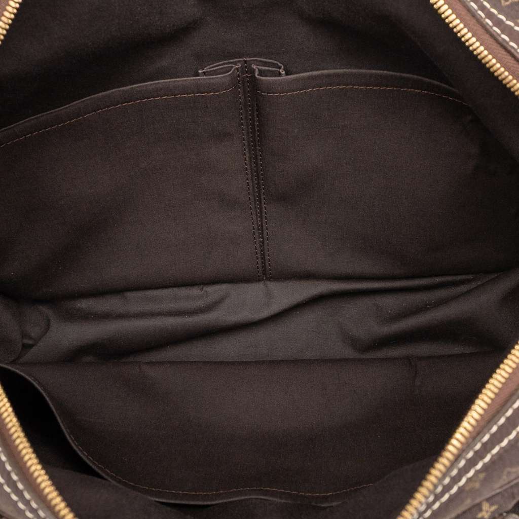 Louis Vuitton Monogram Mini Lin Sac A Langer Brown Good condition - Model View