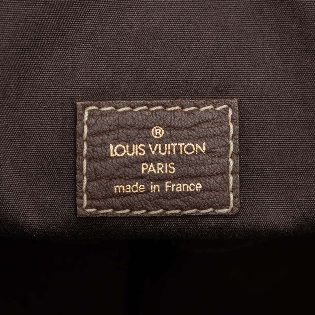 Louis Vuitton Monogram Mini Lin Sac A Langer Brown Good condition - Box View