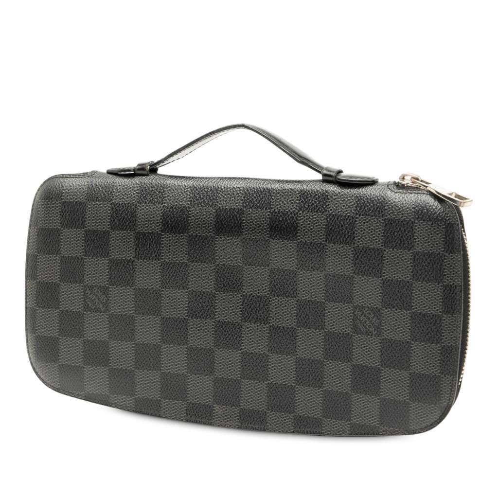 Louis Vuitton Damier Graphite Atoll Organizer Black Very good - Back View