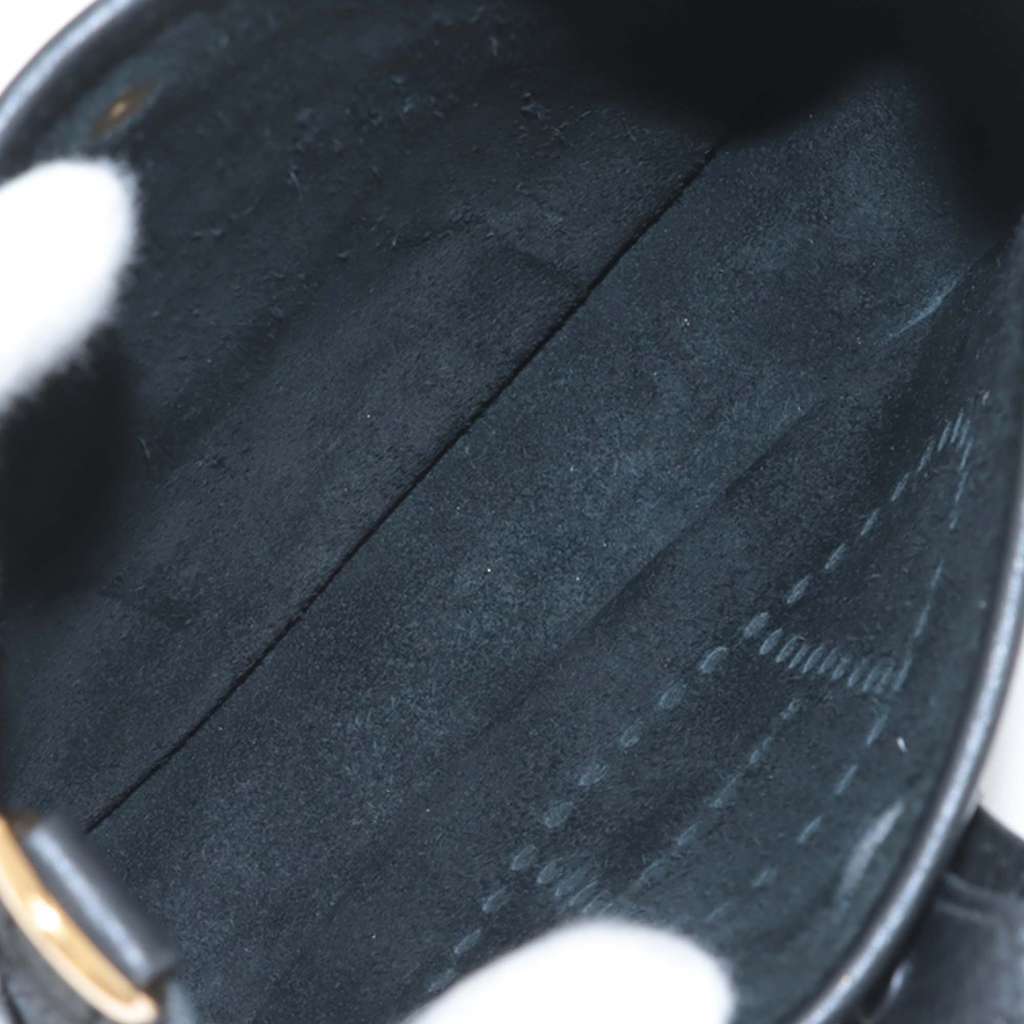 Hermès Clemence Evelyne TPM Black Leather Good condition - Inside View