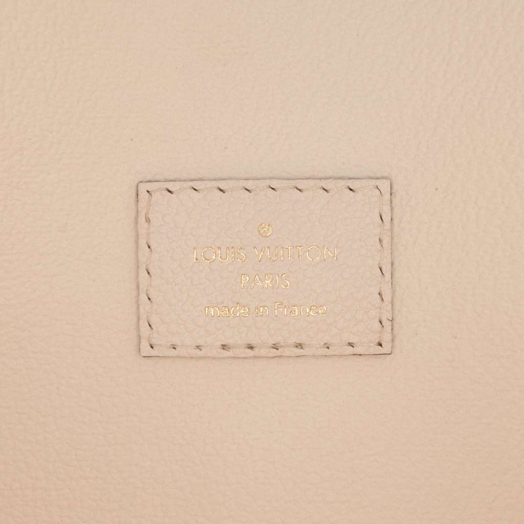 Louis Vuitton Monogram Empreinte Giant By The Pool Toiletry Pouch 26 Brown Leather Very good condition - Box View