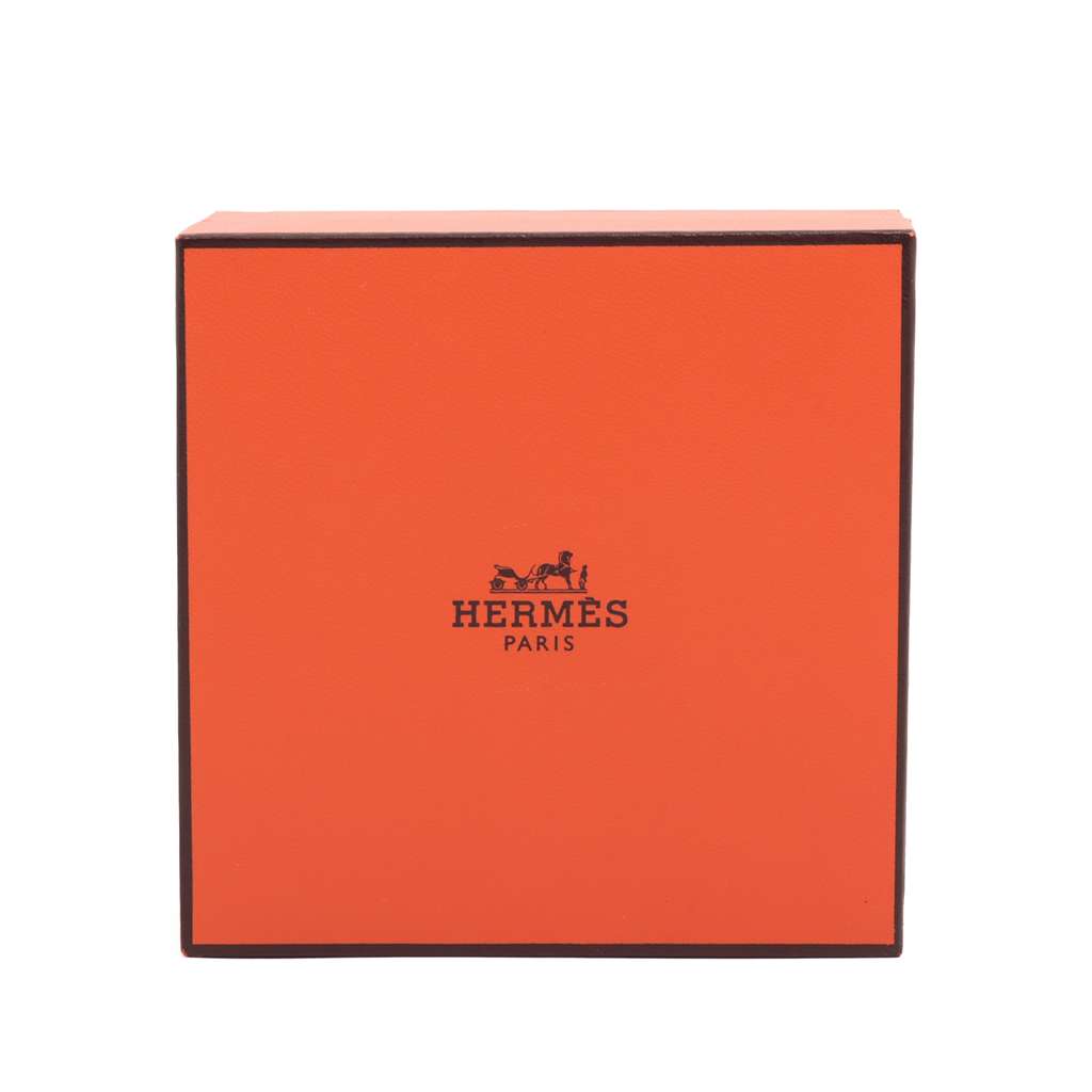 Hermès Sterling Silver Amulettes Constance Necklace Silver Silver Good condition - Box View