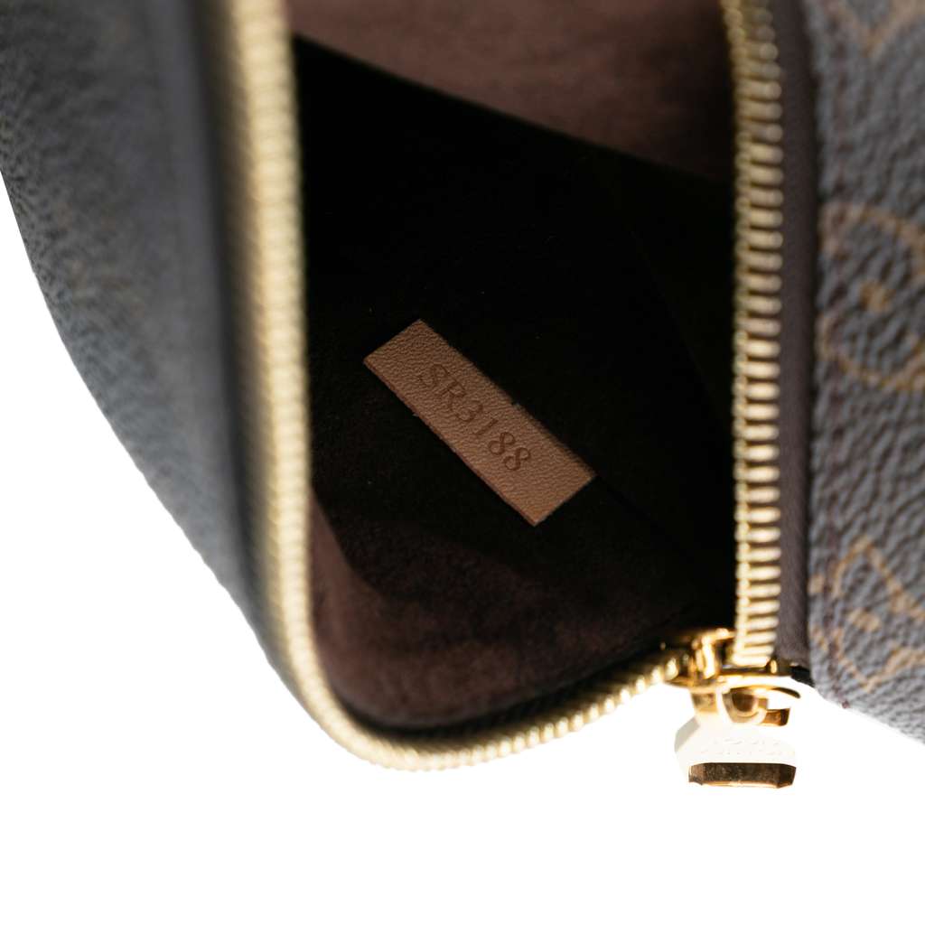 Louis Vuitton Monogram Pochette Metis Brown Good condition - Box View