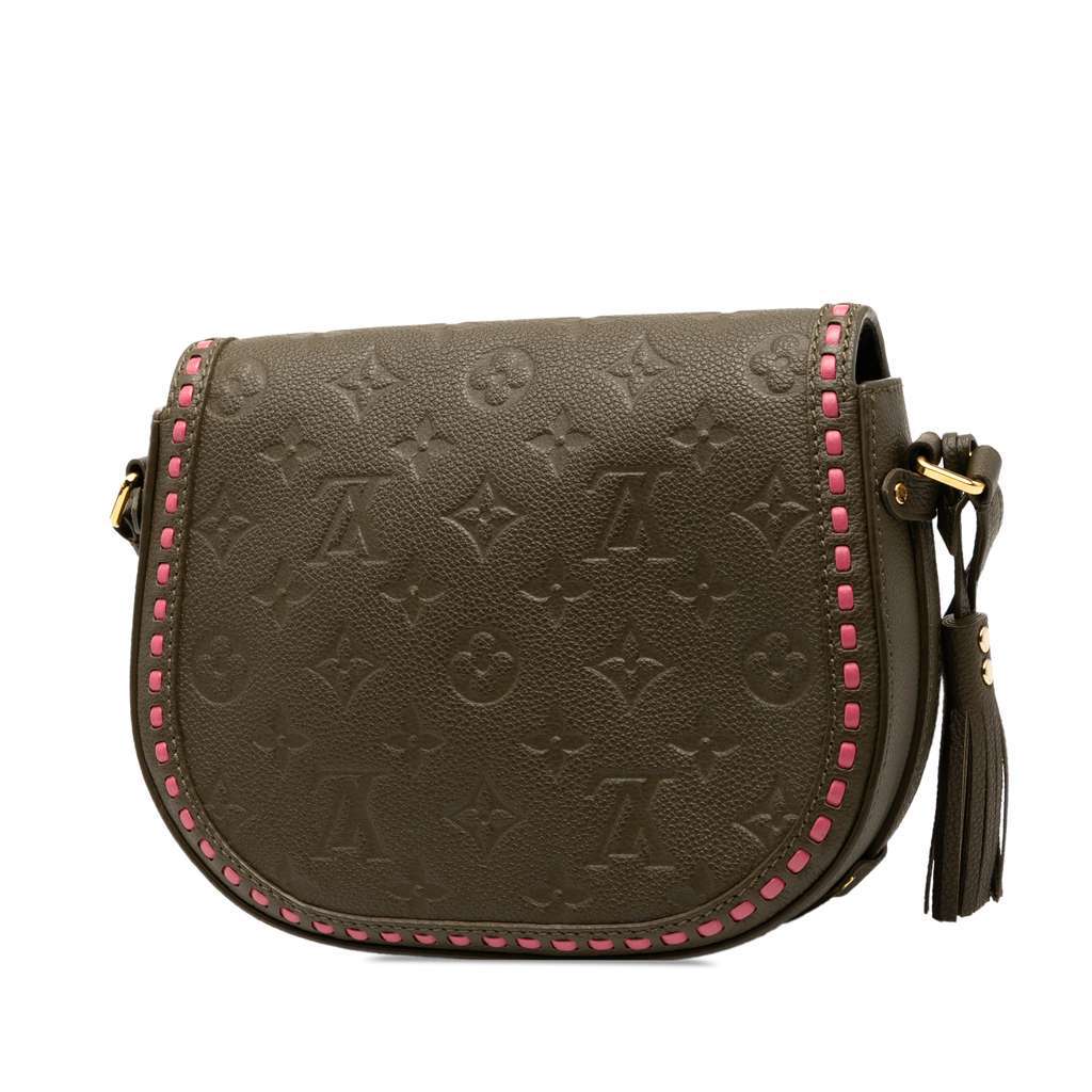 Louis Vuitton Monogram Empreinte Junot Brown Leather Very good - Back View