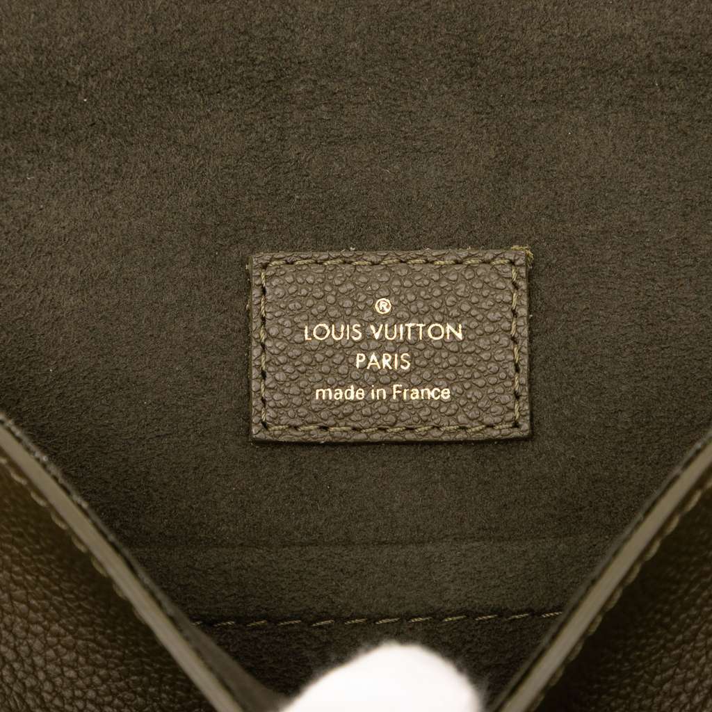 Louis Vuitton Monogram Empreinte Junot Brown Leather Very good - Box View