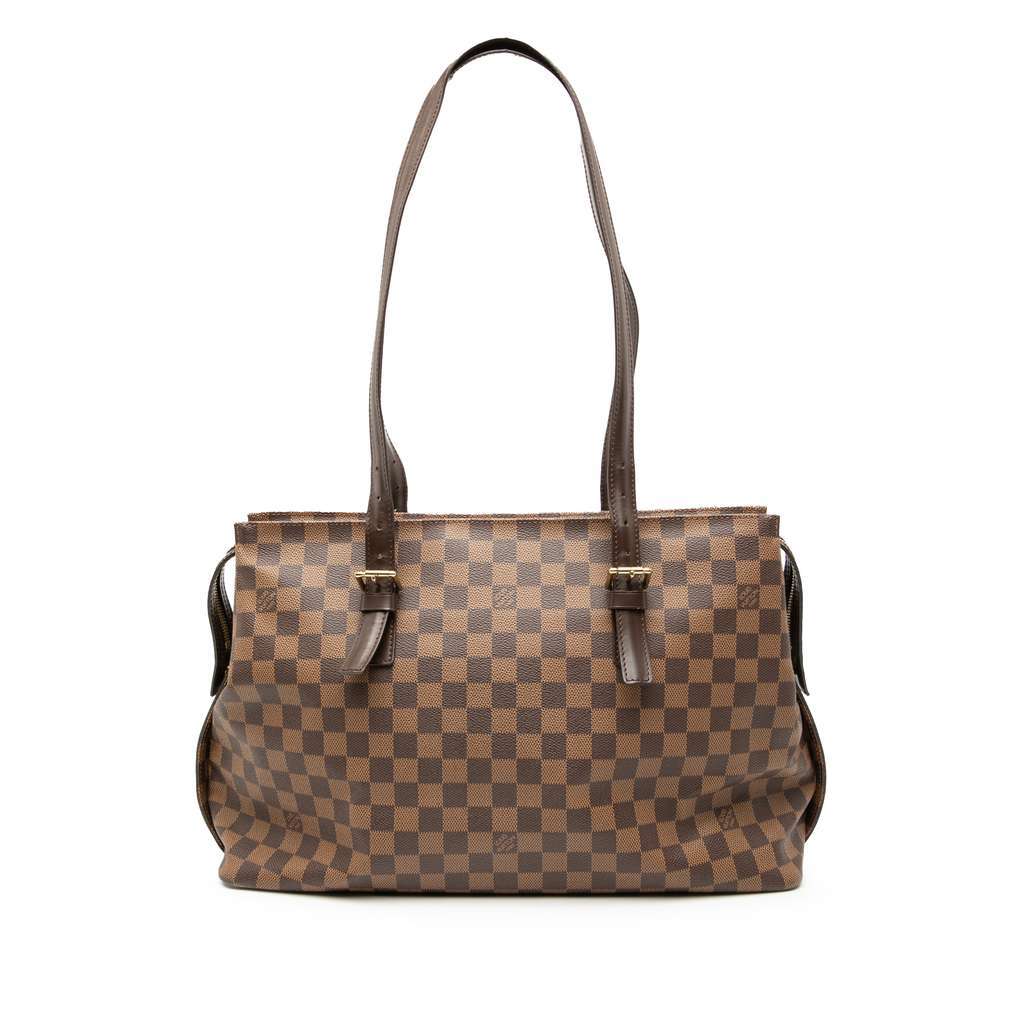 Louis Vuitton Damier Ebene Chelsea Brown Very good - Front View