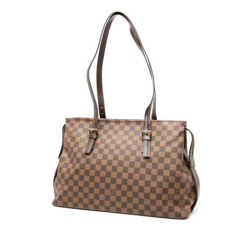 Louis Vuitton Damier Ebene Chelsea Brown Very good - Back View