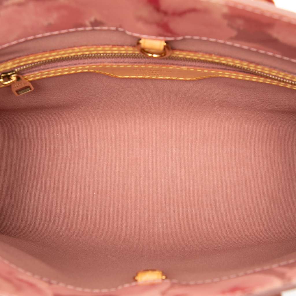 Louis Vuitton Monogram Vernis Ikat Catalina BB Pink Leather Very good - Model View