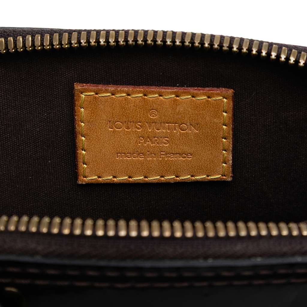 Louis Vuitton Monogram Vernis Alma BB Purple Leather Good - Box View