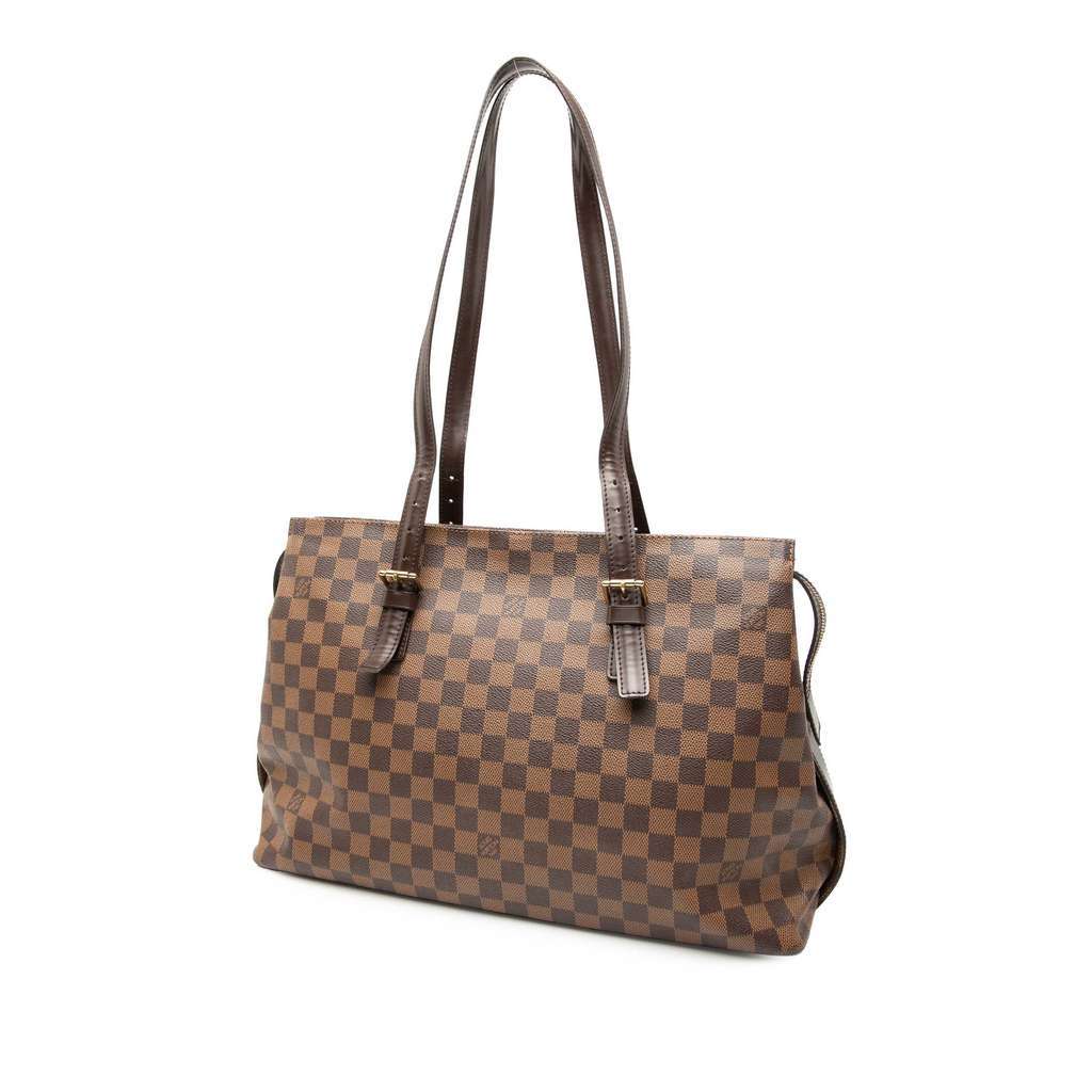 Louis Vuitton Damier Ebene Chelsea Brown Very good - Back View