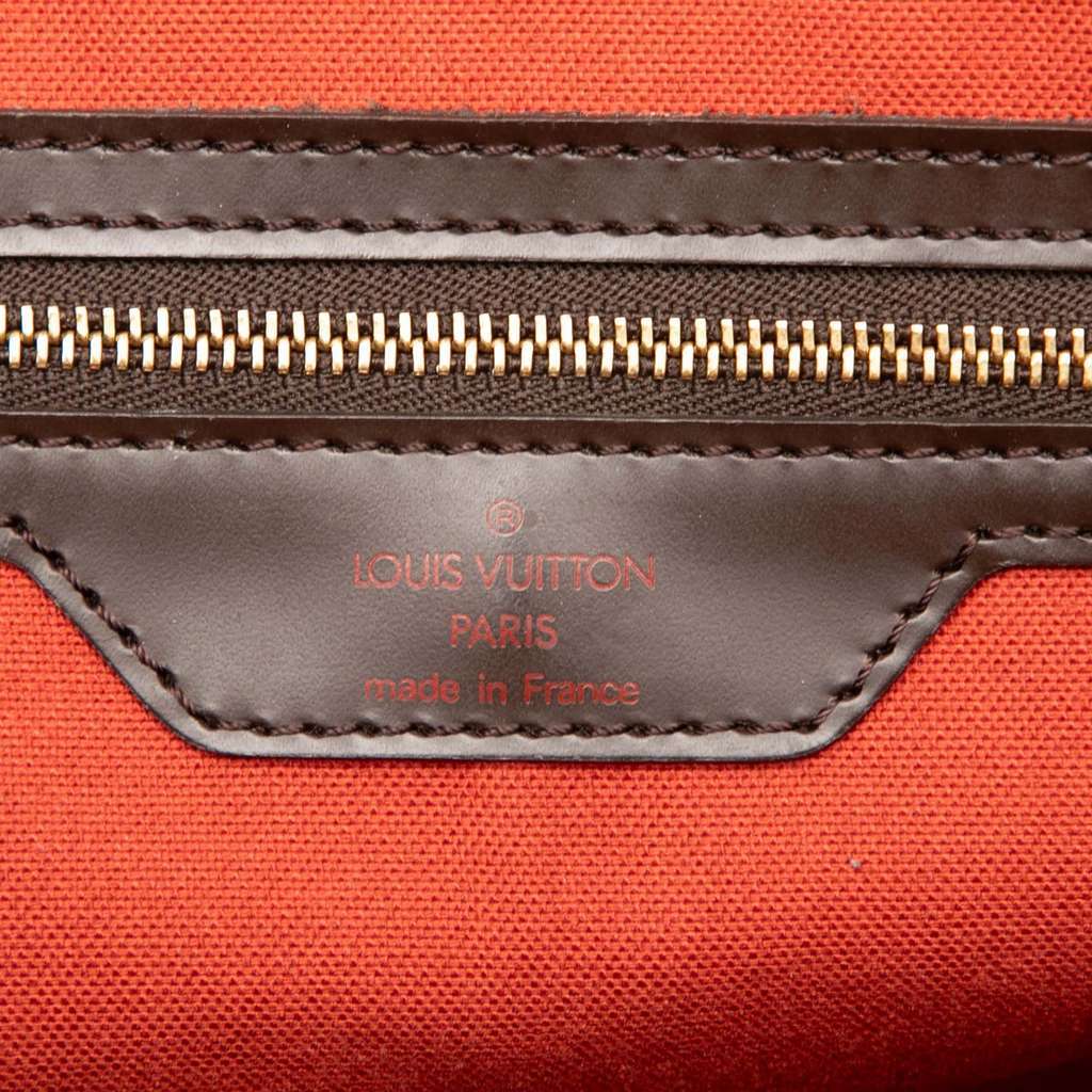 Louis Vuitton Damier Ebene Chelsea Brown Very good - Box View