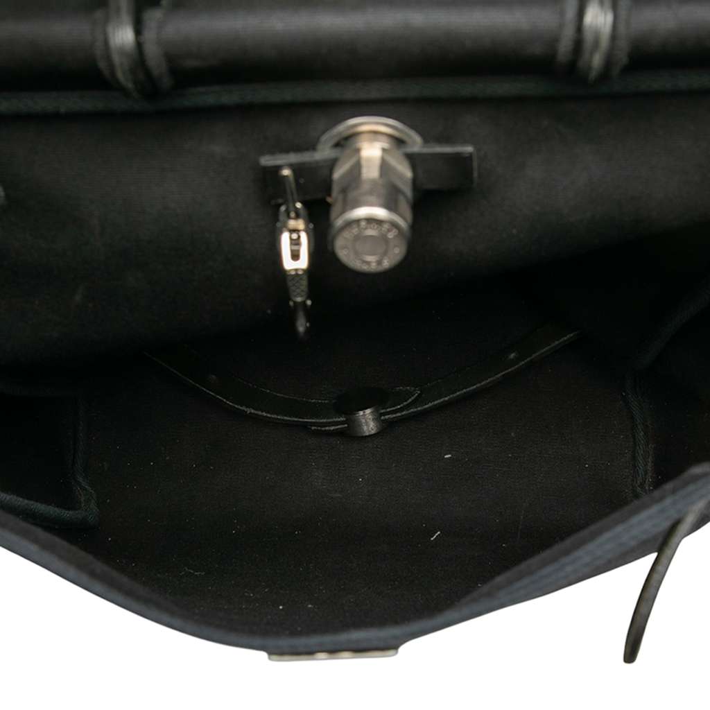 Hermès Toile Herbag GM Backpack Black Canvas Good condition - Model View
