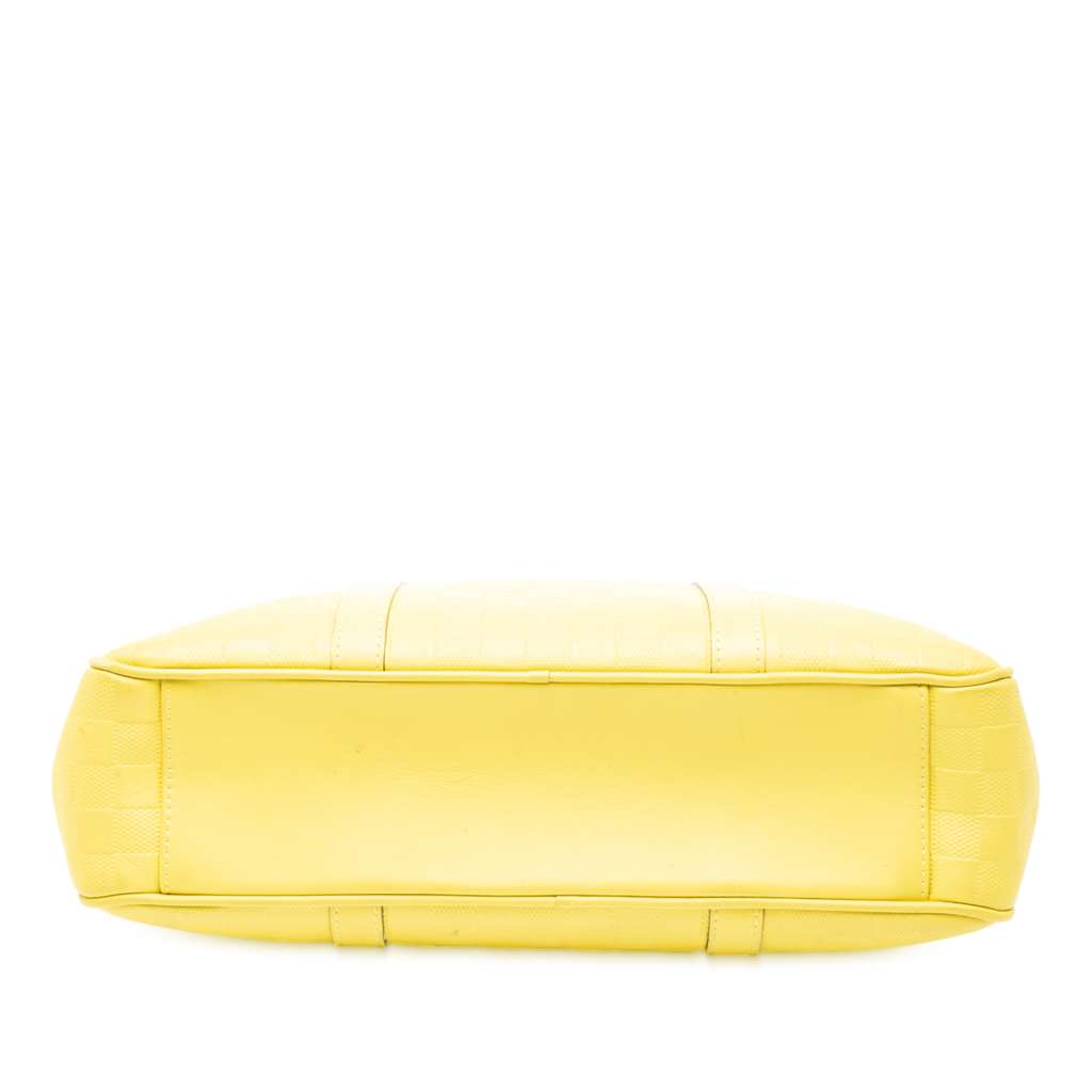 Louis Vuitton Damier Infini Tadao Yellow Leather Very good - Inside View