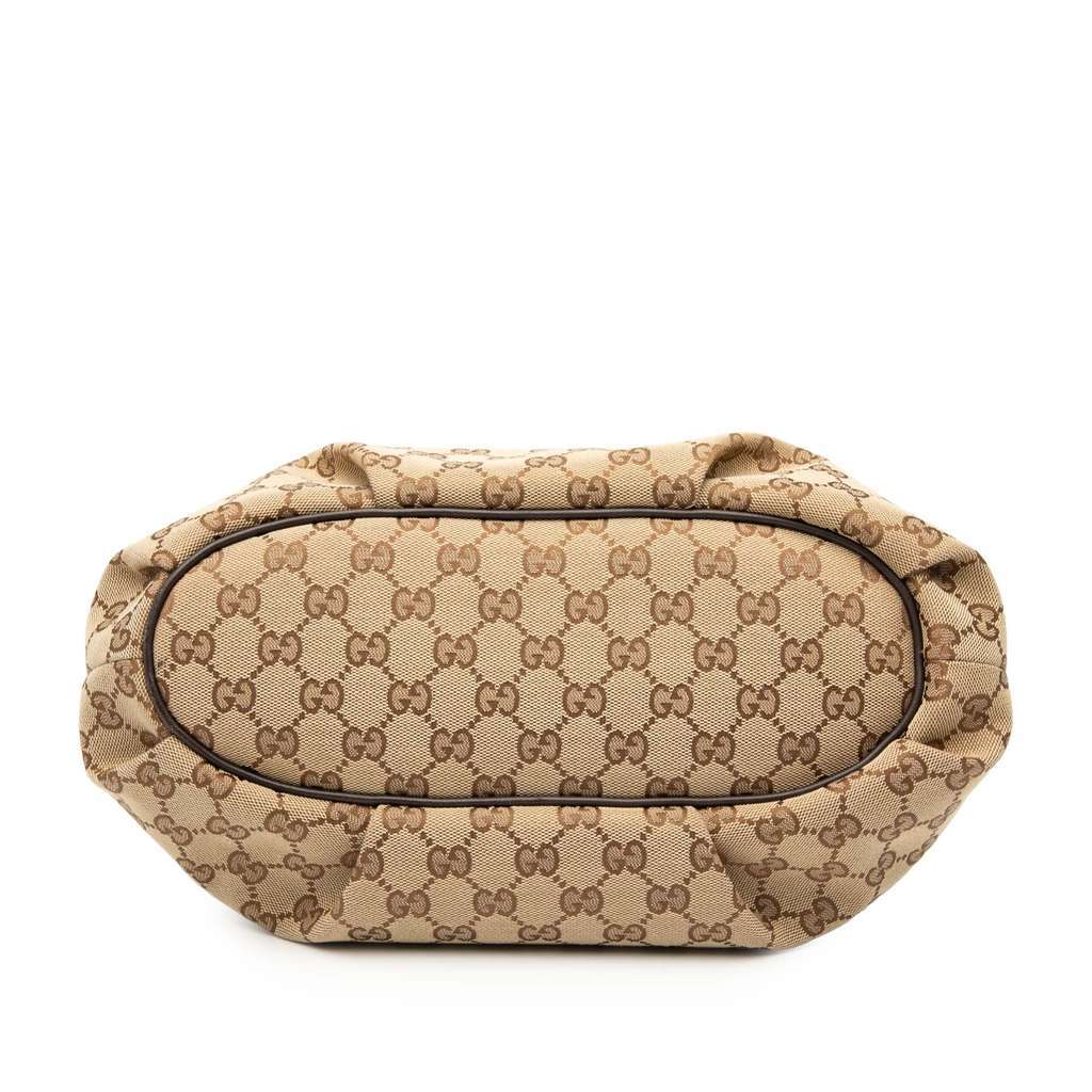 Gucci GG Canvas Crossbody Brown Canvas Very good - Inside View
