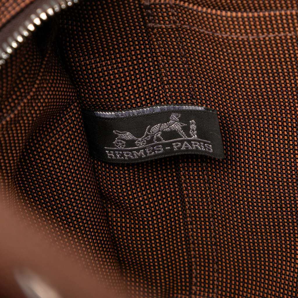 Hermès Canvas Herline Backpack PM Brown Canvas Good condition - Box View