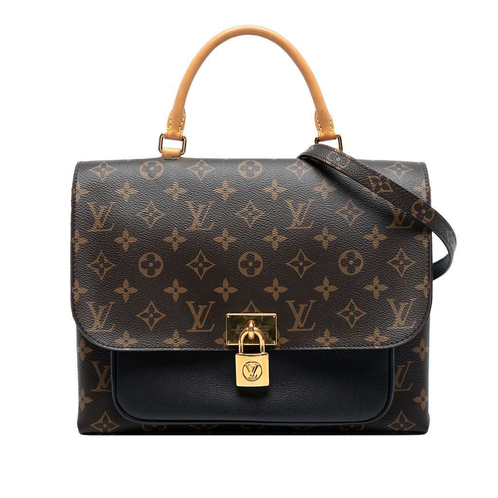 Louis Vuitton Monogram Marignan Brown Good - Front View