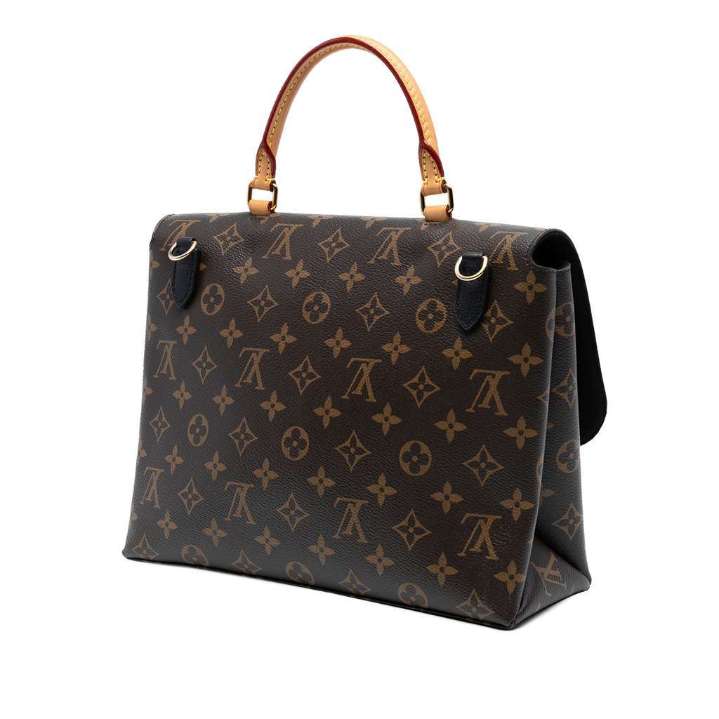 Louis Vuitton Monogram Marignan Brown Good - Back View