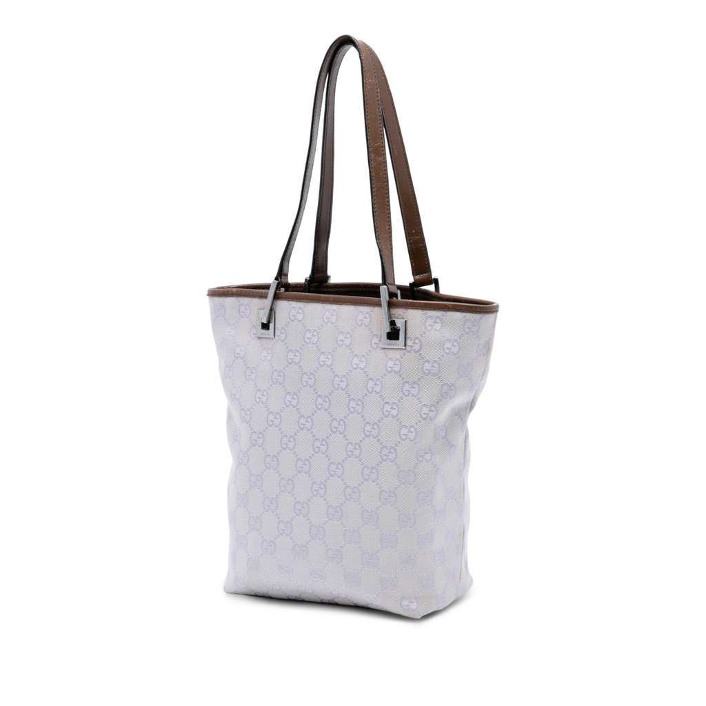 Gucci GG Canvas Shoulder Bag Purple Canvas Very good condition - Back View