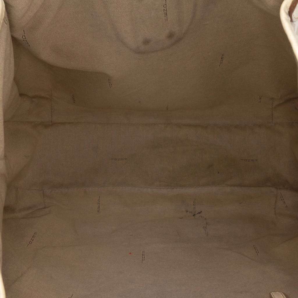 Fendi Zucchino Spalmati Chiusura Tote Brown Canvas Good condition - Model View