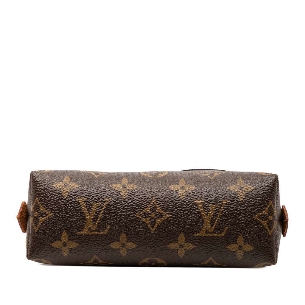 Louis Vuitton Monogram LV Story Cosmetic PM Pouch Brown Good - Inside View