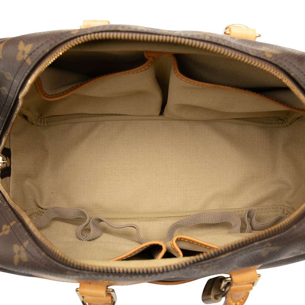 Louis Vuitton Monogram Deauville Brown Good - Model View
