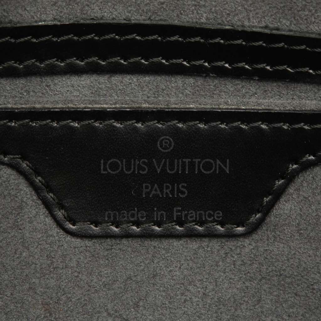 Louis Vuitton Epi Soufflot Black Leather Good condition - Box View