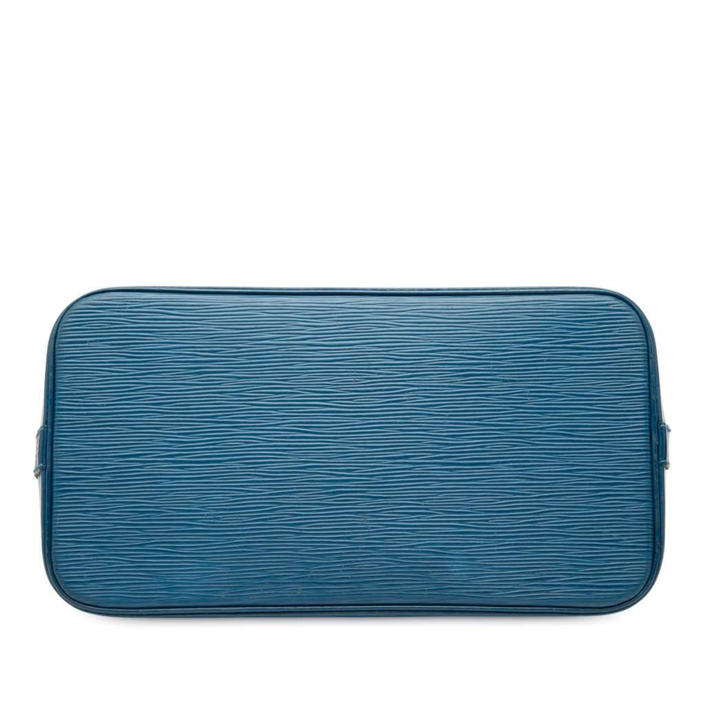 Louis Vuitton Epi Alma PM Blue Leather Very good - Inside View