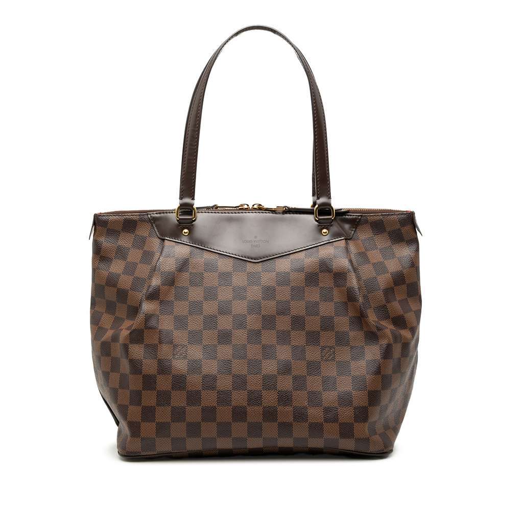 Louis Vuitton Damier Ebene Westminster PM Brown Good - Front View