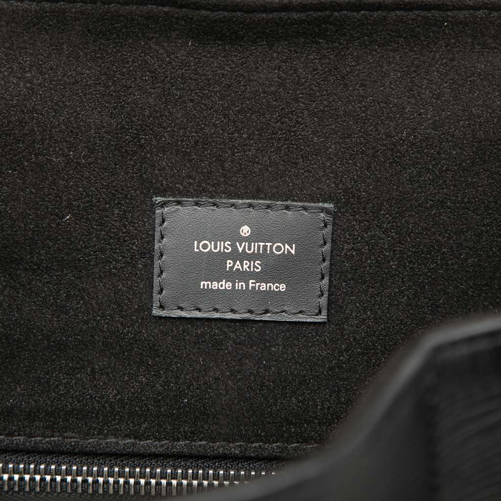 Louis Vuitton Epi Christopher Backpack PM Black Leather Very good condition - Box View
