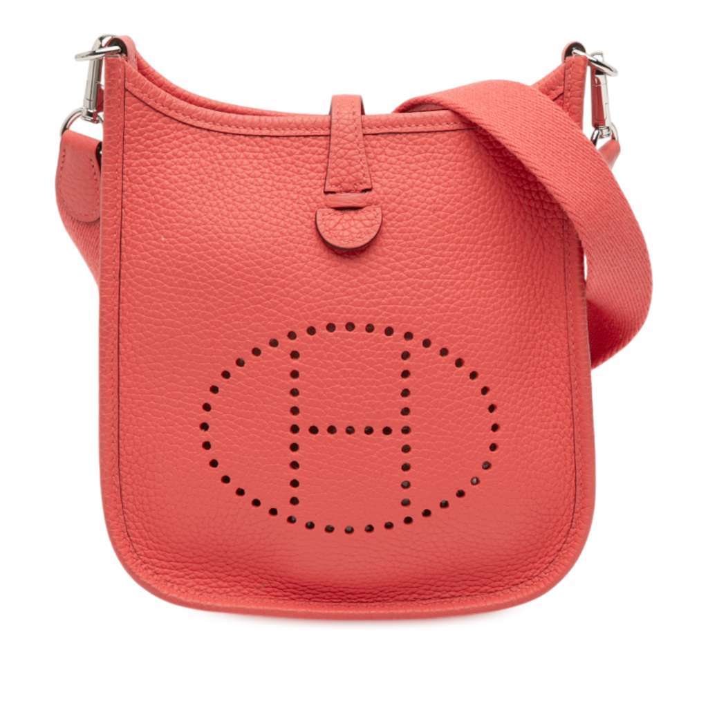 Hermès Clemence Amazone Evelyne TPM 16 Pink Leather Very good condition - Front View