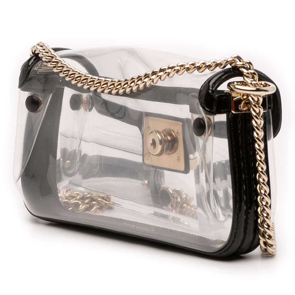 Chanel PVC and Calfskin Naked Boy Flap White Good condition - Back View