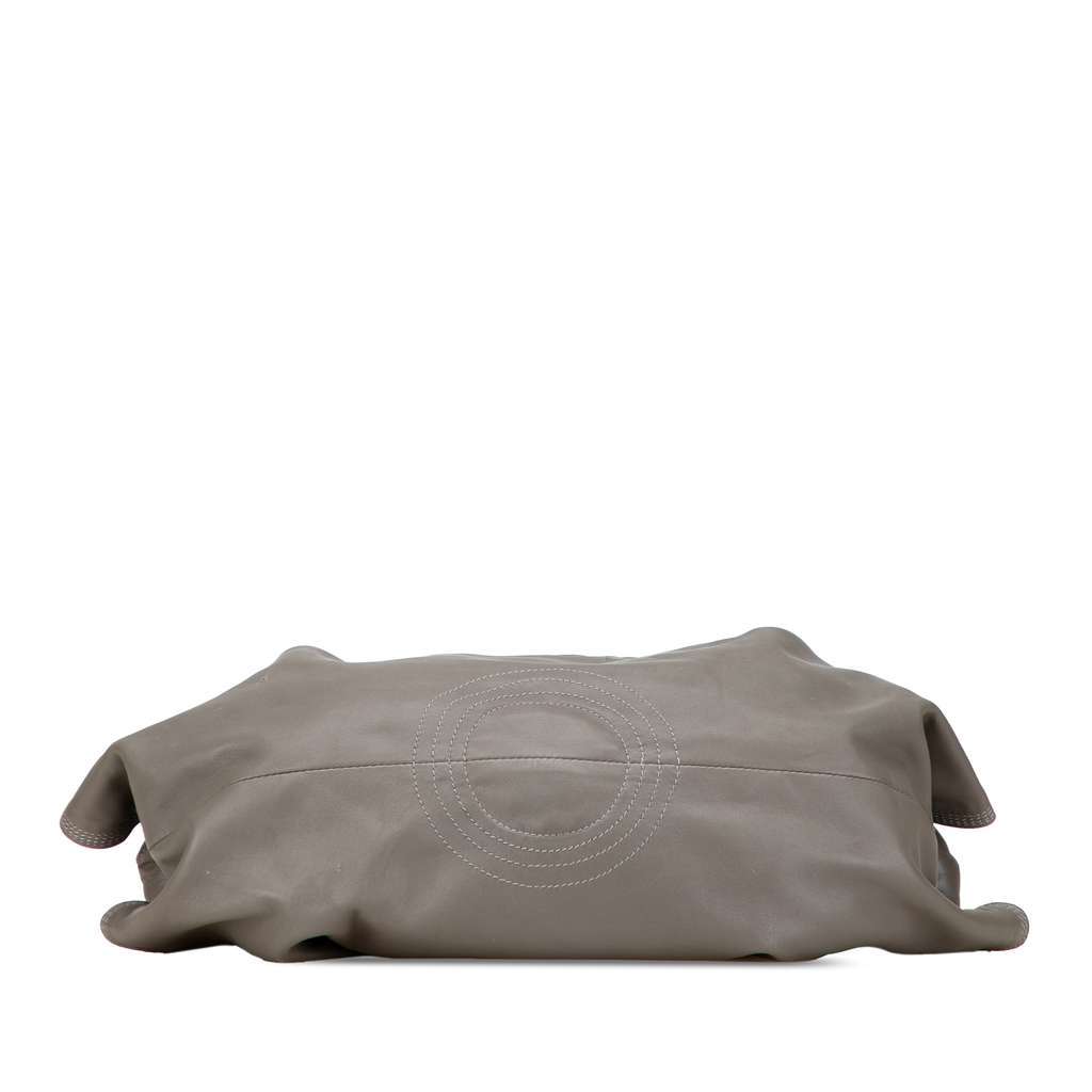 Loewe Nappa Aire Grey Leather Good - Inside View